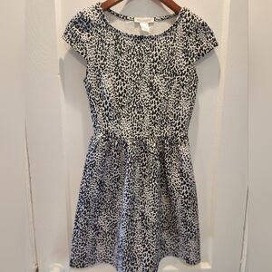 Socialite Monochrome Animal Print Top